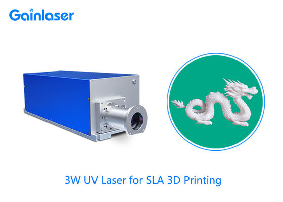 Stereolitografi 3D Baskı için 355nm 3W UV Lazer