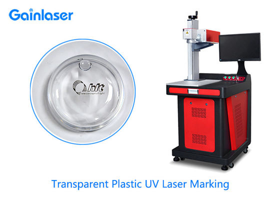 5W UV Laser Marking Equipment Manufacturers for White ABS , Black Plastic Parts , Transparent Plastic